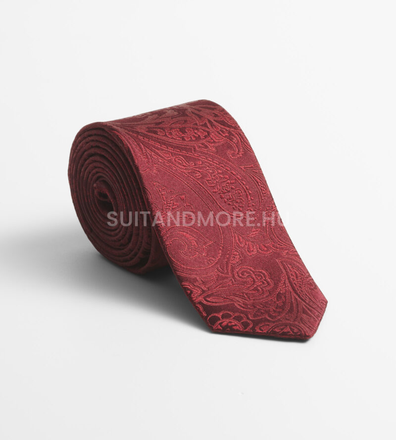 olymp bordo paisley mintas tiszta selyem eskuvoi nyakkendo 1784 00 39 01