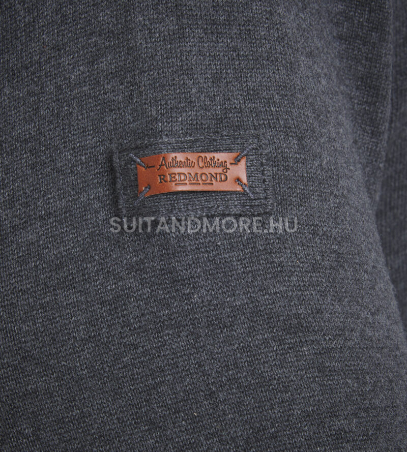 redmond-szurke-modern-fit-garbo-nyaku-pulover-623-79-03